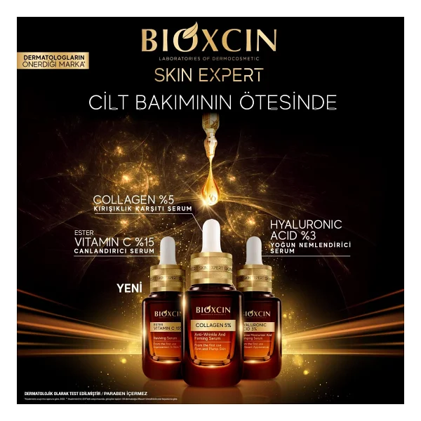 Bioxcin Yoğun Nemlendirici Dolgunlaştırıcı Hlaluronic Acid Serum 30 Ml - Görsel 9