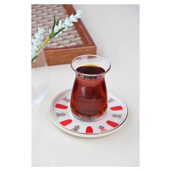 Tabak Evi Acem Zade 12.5 cm Çay Tabağı - Görsel 3