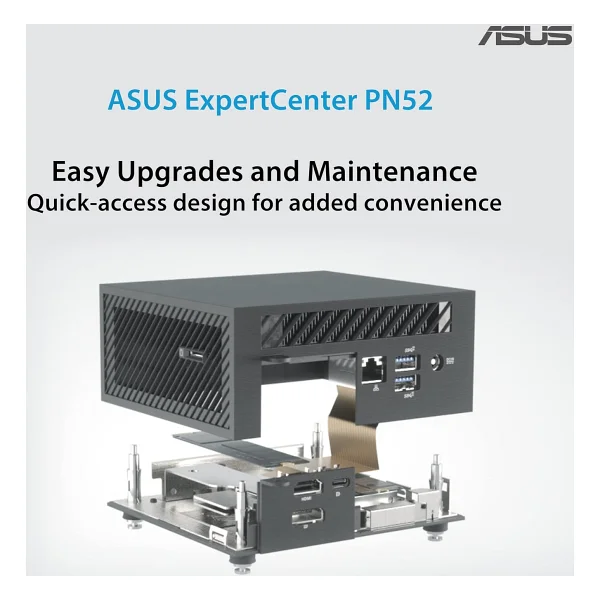 Asus Pn52-B-S9057md AMD Ryzen 9 R9-5900hx Barebone (RAM Yok, Dısk Yok) Freedos Mini Masaüstü PC - Görsel 3