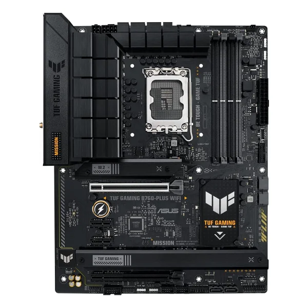 Asus TUF Gaming B760-PLUS Wi-Fi Intel LGA1700 DDR5 ATX Anakart - Görsel 2