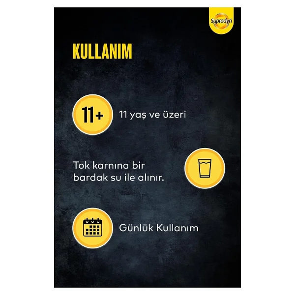 Supradyn Energy Focus 30 Tablet - Görsel 5