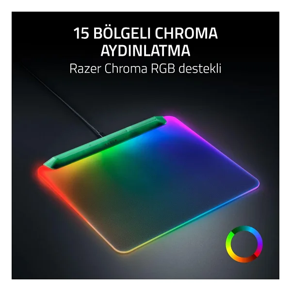 Razer Firefly V2 Pro RGB Phantom Edition Rz02-04920300-R3u1 Yeşil Mouse Pad - Görsel 5