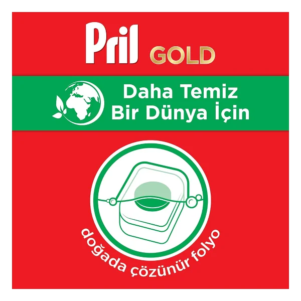 Pril Hepsi Bir Arada Bulaşık Jel Deterjanı 60 Yıkama 1080 Ml - Görsel 5