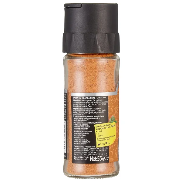 Bağdat Baharat Cam 55 gr Fajita - Görsel 2