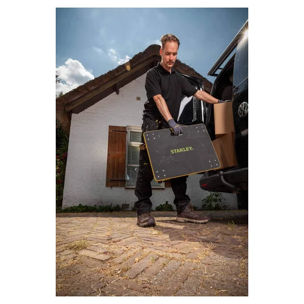 Stanley Ms573 200 Kg 60x45 Cm Dört Tekerli Yük Ve Paket Taşıma Arabası - Görsel 10