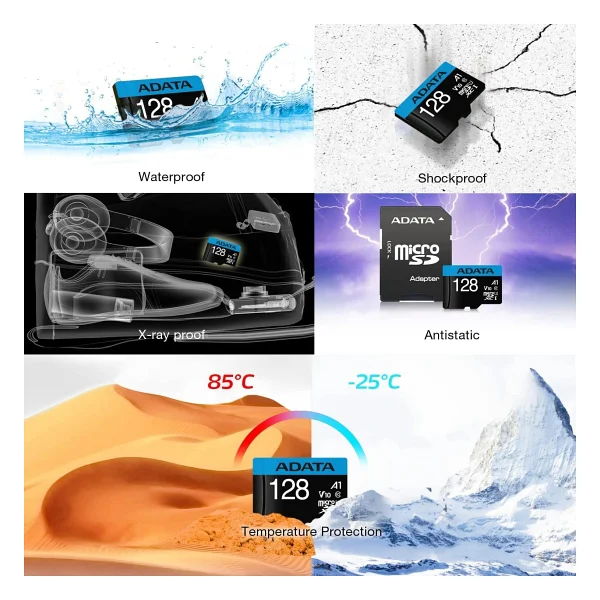 Adata Premier 128 GB 100 MB/S Uhs-I Class 10 Dx128guıcl10a1-Ra1 Micro Sd Kart - Görsel 10
