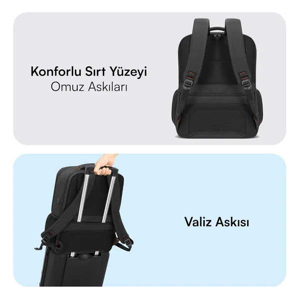 Mack Business X 18" Laptop Sırt Çantası - Görsel 7