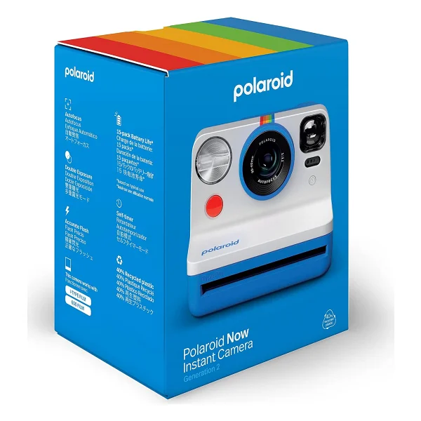 Polaroid Now Gen 2 Instant Mavi Dijital Fotoğraf Makinesi - Görsel 10