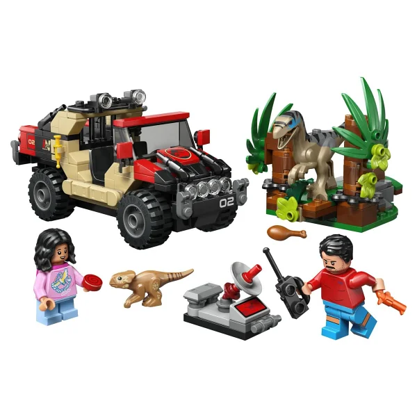 Lego 76972 Jurassic World Raptor Arazi Kaçışı - Görsel 2