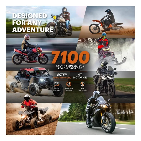 Motul 7100 15w-50 4t 4 Lt Motosiklet Yağı - Görsel 5