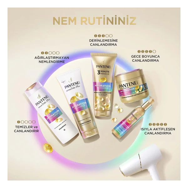 Pantene Nem Yüklemesi 135 Ml Saç Kremi - Görsel 6