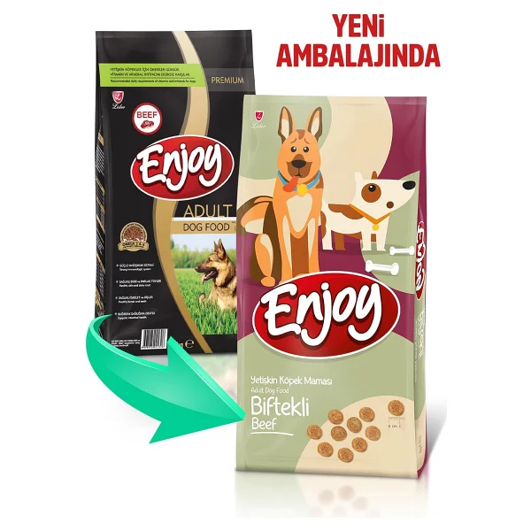 Enjoy Biftekli 15 Kg Köpek Maması - Görsel 6