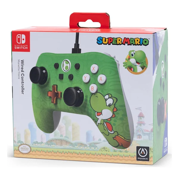 Nintendo Switch İçin Kablolu Powera Kontrol Cihazı - Yoshi, Gamepad, Oyun Kumandası, Kablolu Denetleyici, Resmi Lisanslı - Görsel 10