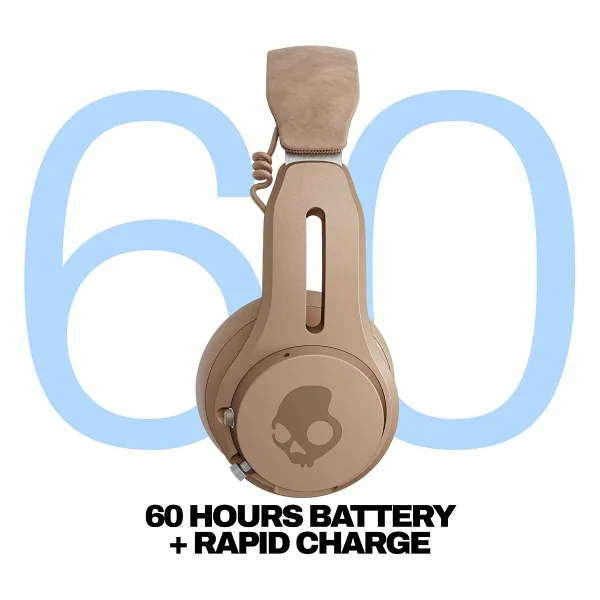 Skullcandy Icon S5IOW-T987 Kahverengi Kulak Üstü Bluetooth Kulaklık - Görsel 3
