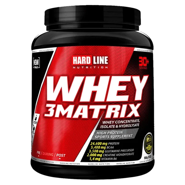 Hardline Nutrition 3 Matrix 908 Gr Muz Aromalı Whey Protein Tozu - Görsel 3