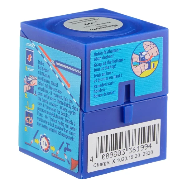 Revell - Su Bazlı Maket Boyası Aluminyum Metalik 18 Ml - Görsel 3