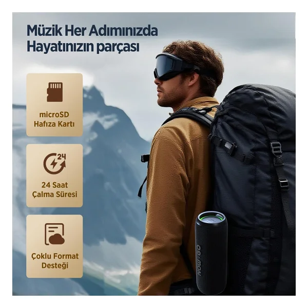Nowgo F6 Bluetooth Hoparlör - Görsel 9