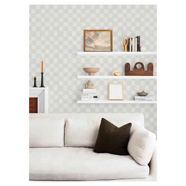 Roommates Bay Kate Tess Suluboya Krem Denetleyicisi Peel And Stick Duvar Kağıdı, Rmk12773plw - Görsel 2