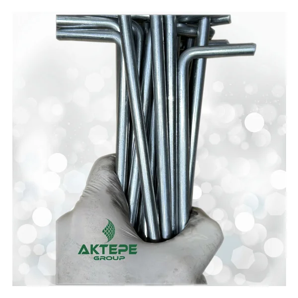 Aktepe Group 20 Adet 150 Cm Metal Spiral Bitki Destek Çubuğu Hobi Bahçesi Bitki Bağlama Teli Sebze Ve Çiçek Teli - Görsel 6