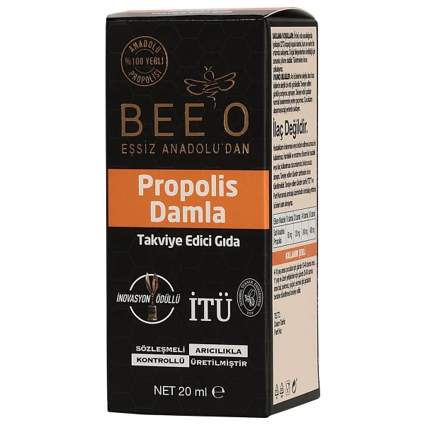 Bee'o Propolis Ekstrat Damla 20 Ml - Görsel 3