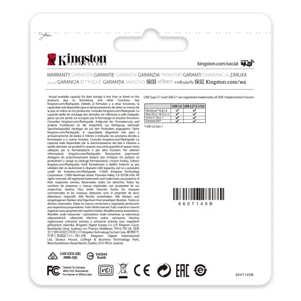 Kingston Datatraveler 70 Dt70/128gb 128 GB Flash Bellek - Görsel 6