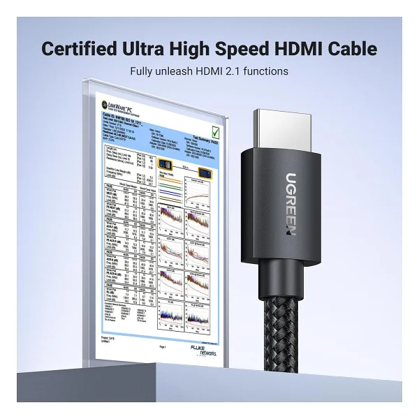 Ugreen 8K Hdmı 2.1 Kablo 3d Earc Hdcp 2.2/2.3 PC İçin PS5/PS4 Soundbar Hdtv(5m) - Görsel 2