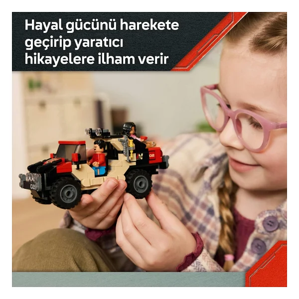 Lego 76972 Jurassic World Raptor Arazi Kaçışı - Görsel 8