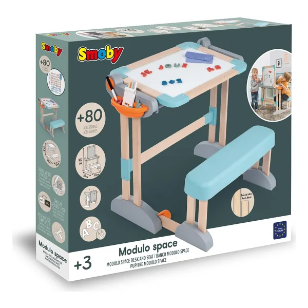 Smoby Manyetik Uzay Çalışma Masası - Görsel 6