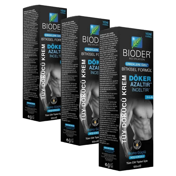 Bioder Hassas Ciltler 40 ml 3 Tüy Dökücü - Görsel 7
