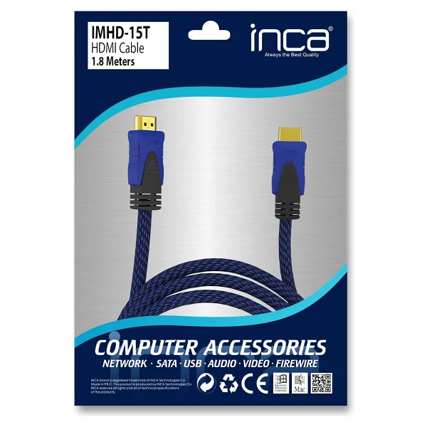 Inca Imhd-15t 1.8 M 4K Hdmı Kablo - Görsel 7