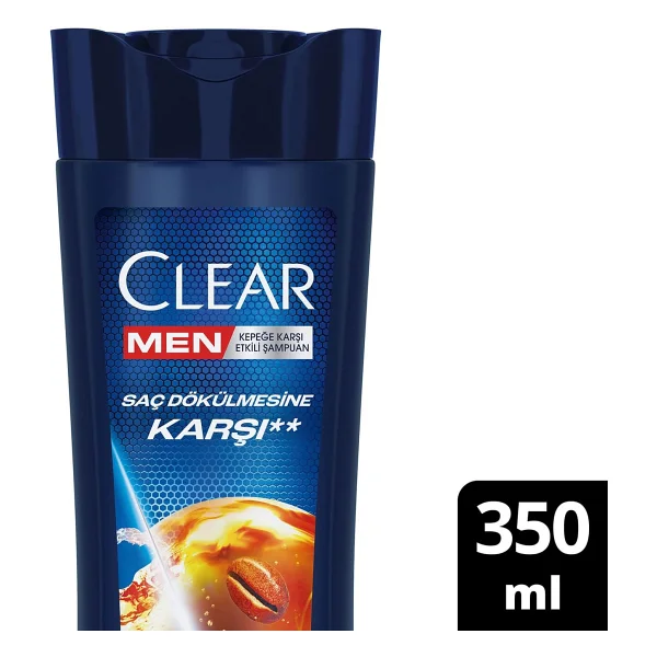 Clear Men Kahve Çekirdeği Özü 350 Ml Saç Dökülmesine Karşı Kepek Şampuanı - Görsel 3