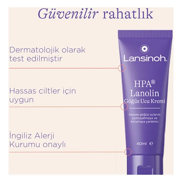 Lansinoh Lanolin Hpa Göğüs Ucu Kremi 40 Ml - Görsel 5