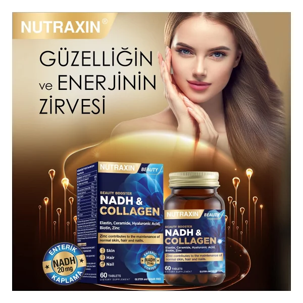 Nutraxin Nadh Collagen 60 Tablet - Görsel 4