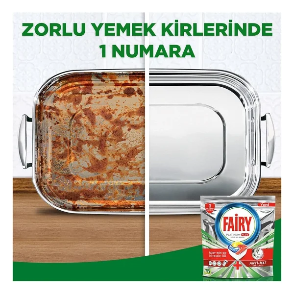 Fairy Platinum Plus Bulaşık Makinesi Tableti 60'lı - Görsel 6