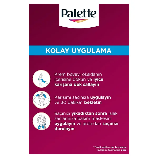 Palette Deluxe Saç Boyası Uıl Ultra Yoğun Saç Açıcı - Görsel 8