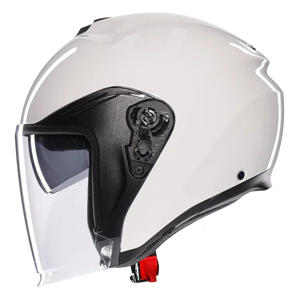 Agv Irides Mono Beyaz Açık Motor Kaskı - Görsel 5