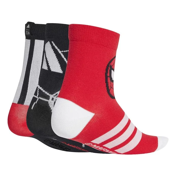 Adidas Lk Mrvl Sm 3pp Çorap Kırmızı Jg5787 Kırmızı L - Görsel 2