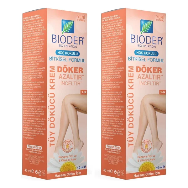 Bioder Hassas Ciltler 40 ml 3 Tüy Dökücü - Görsel 6