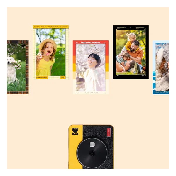 Kodak Mini Shot Combo 3 Retro C300R Anında Baskı Dijital Fotoğraf Makinesi - Görsel 5