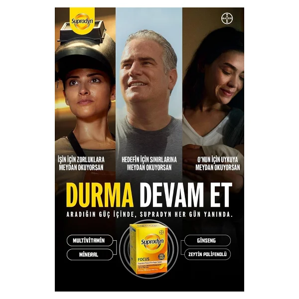 Supradyn Energy Focus 30 Tablet - Görsel 8