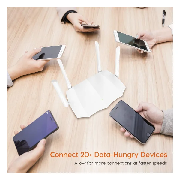 Tenda Ac5 V3 4 Port 1200 Mbps Router - Görsel 4