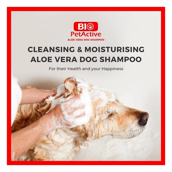 Bio Petactive Aloe Vera Özlü 400 Ml Köpek Şampuanı - Görsel 2