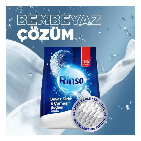 Rinso 8 Kg Toz Deterjan - Görsel 7
