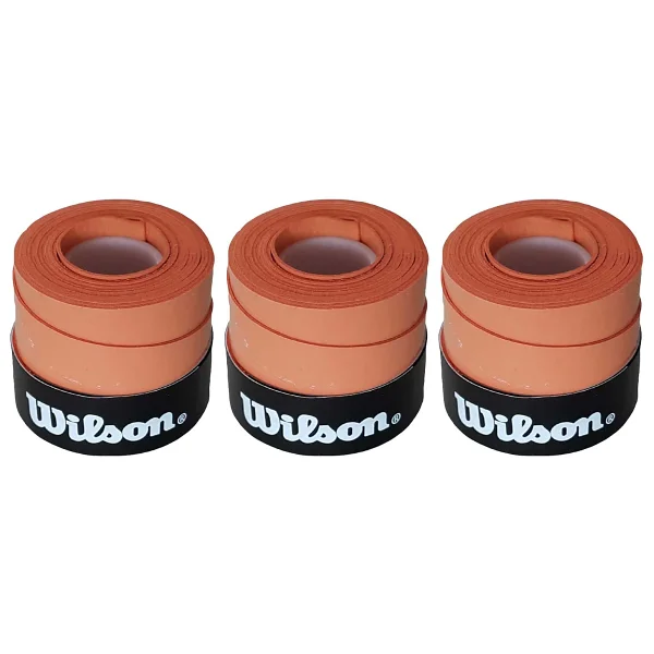 Wilson Comfort Bowl O'Grips Overgrip 3 Adet Grip Tenis Raketi Gribi (Sarı) - Görsel 2