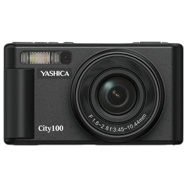 Yashica City 100 Beyaz Dijital Fotoğraf Makinesi - Görsel 4