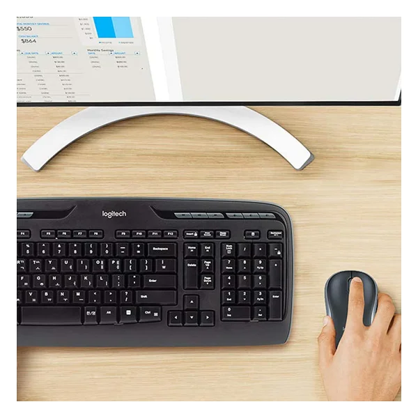Logitech Mk330 920-003988 Kablosuz Klavye Mouse Seti - Görsel 2