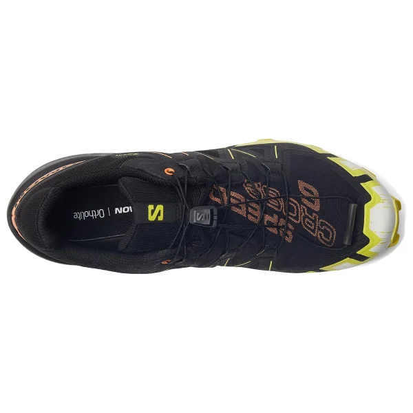 Salomon Speedcross 6 Gore-Tex L47465400 Siyah-Sarı Erkek Koşu Ayakkabısı - Görsel 4