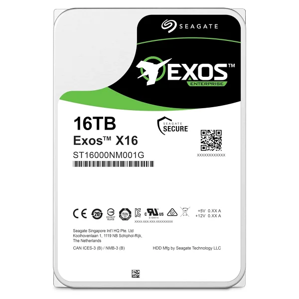 Seagate Exos X16 16tb 7200rpm 256mb Sata3 St16000nm001g Nas HDD - Görsel 4