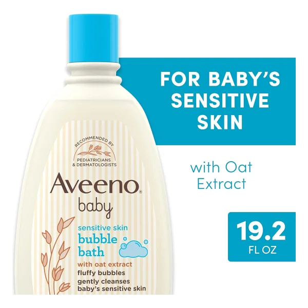 Aveeno Baby Sensitive Skin Banyo Köpüğü 568ml - Görsel 2