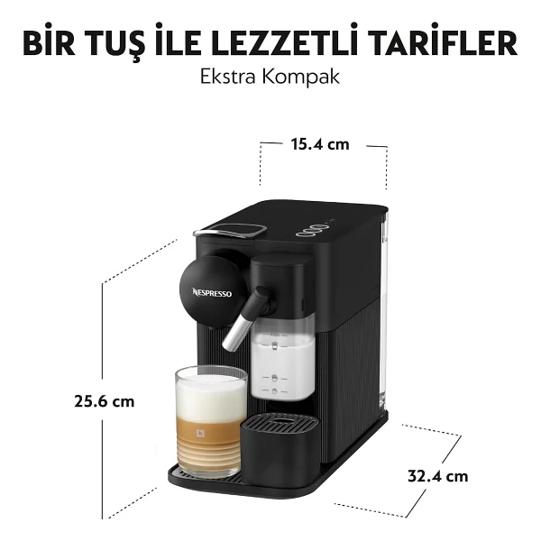 Nespresso F121 Lattissima One Kahve Makinesi - Görsel 4